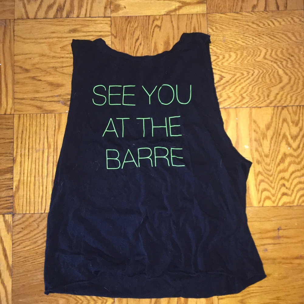 Emi Jay “SEE YOU AT THE BARRE” wide arm tee